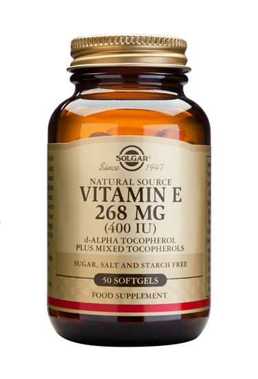 SOLGAR VITAMIN E 268 MG400 IU COMPLEX 50 SOFTGEL